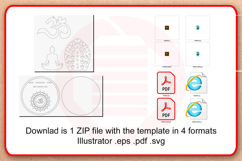 Laser cut SVG Buddha Oriental decor Home decor DIY crafts Product Image 6