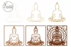 BUDDHA, Meditation, Yoga, Religious, Spiritual, Lotus Product Image 2