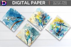 Budgerigar Digital Paper Product Image 1