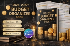 2026 &amp; 2027 Budget Organizer Planner Product Image 1