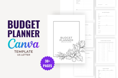 Budget Planner Canva Template