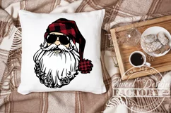 Santa face PNG, Santa with sunglasses design Product Image 4