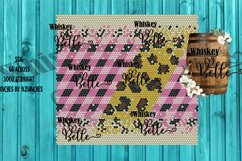 Leopard Pink Buffalo Plaid Ombre SS16 30oz Rhinestone Product Image 1