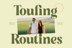 Buffery Reflika - Modern Bold Serif Font Product Image 3