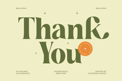 Buffery Reflika - Modern Bold Serif Font Product Image 20