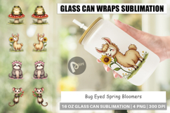 Bug-Eyed Spring Bloomers Glass Can Product Image 1