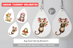 Bug-Eyed Spring Bloomers Earring Product Image 1