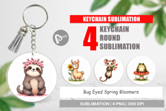 Bug-Eyed Spring Bloomers Keychain Product Image 1