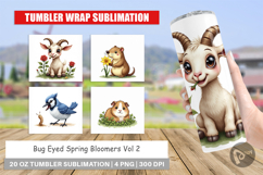 Bug-Eyed Spring Bloomers Tumbler Product Image 1