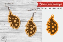 Bug Laser Cut Earrings SVG 2 Product Image 1