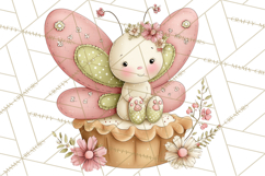 Insect Picnic Clipart Outdoor Bugs Picnic In Garden Png Product Image 4
