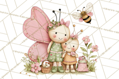 Insect Picnic Clipart Outdoor Bugs Picnic In Garden Png Product Image 5