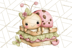 Insect Picnic Clipart Outdoor Bugs Picnic In Garden Png Product Image 3