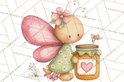 Insect Picnic Clipart Outdoor Bugs Picnic In Garden Png Product Image 4