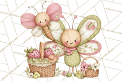 Insect Picnic Clipart Outdoor Bugs Picnic In Garden Png Product Image 5