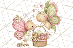 Insect Picnic Clipart Outdoor Bugs Picnic In Garden Png Product Image 2