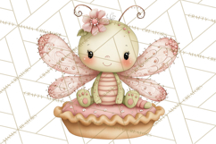 Insect Picnic Clipart Outdoor Bugs Picnic In Garden Png Product Image 2