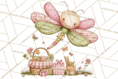Insect Picnic Clipart Outdoor Bugs Picnic In Garden Png Product Image 3