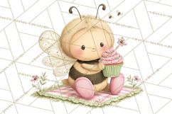 Insect Picnic Clipart Outdoor Bugs Picnic In Garden Png Product Image 5