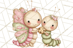 Insect Picnic Clipart Outdoor Bugs Picnic In Garden Png Product Image 4