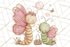 Insect Picnic Clipart Outdoor Bugs Picnic In Garden Png Product Image 5