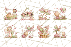 Insect Picnic Clipart Outdoor Bugs Picnic In Garden Png Product Image 2