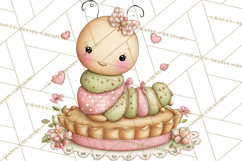 Insect Picnic Clipart Outdoor Bugs Picnic In Garden Png Product Image 2