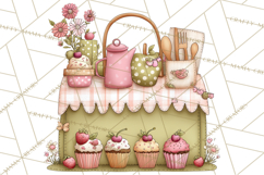 Insect Picnic Clipart Outdoor Bugs Picnic In Garden Png Product Image 4