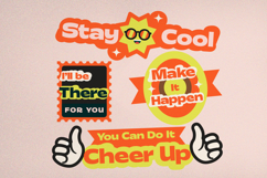 Bugky Groft - Groovy Sans Serif Display Font Product Image 3