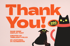 Bugky Groft - Groovy Sans Serif Display Font Product Image 15