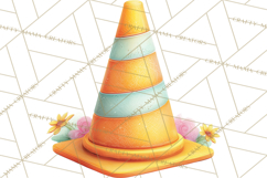 Construction Clipart, Truck Nursery Art PNG Product Image 3