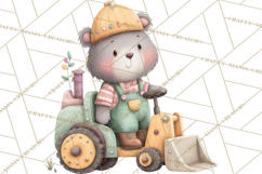 Construction Clipart, Truck Nursery Art PNG Product Image 5