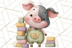 Construction Clipart, Truck Nursery Art PNG Product Image 2