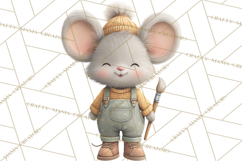 Construction Clipart, Truck Nursery Art PNG Product Image 4