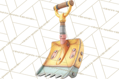Construction Clipart, Truck Nursery Art PNG Product Image 2