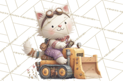 Construction Clipart, Truck Nursery Art PNG Product Image 4