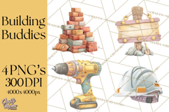 Construction Clipart, Truck Nursery Art PNG Product Image 1