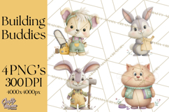 Construction Clipart, Truck Nursery Art PNG Product Image 1