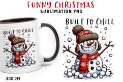 Funny Christmas Quote Clipart Sublimation PNG Product Image 22