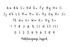 Bulan Berbicara Font Product Image 5