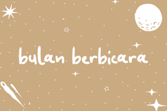 Bulan Berbicara Font Product Image 9