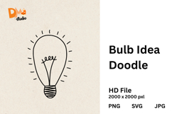 Bulb Idea Doodl Product Image 1