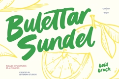 Bulettar Sundel - Bold Brush Product Image 1