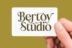 Bulings Nature - Vintage Serif Display Product Image 4