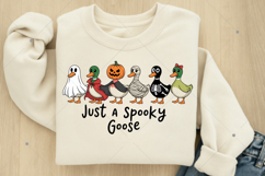 Spooky Goose PNG, Halloween Goose Sublimation, Retro Goose Product Image 2