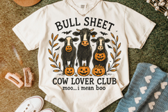 Bull Sheet PNG, Halloween Png, Ghost Cows Png, Funny Cow PNG Product Image 4