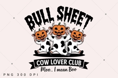 Bull Sheet, Funny Halloween PNG Product Image 2