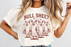Bull Sheet SVG PNG, Halloween Bull Sheet Cow Shirt Design Product Image 2