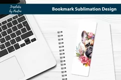 Bulldog Mom Bookmark Sublimation design