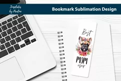 best Dog Mom Bookmark Sublimation design